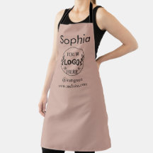 Logotipo comercial personalizado Apron | Compa Mín