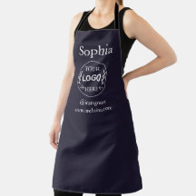 Logotipo comercial personalizado Apron | Compa Mín