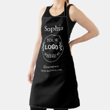 Logotipo comercial personalizado Apron | Compa Mín
