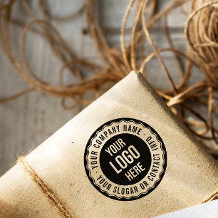 Logotipo Comercial Personalizado do Carimbo Retro 