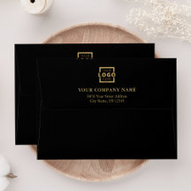 Logotipo comercial personalizado Dourado