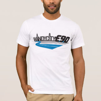 logotipo completo do windycity e90 - camisa leve -