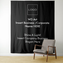 Logotipo Corporativo Evento Tapeçaria Faixa