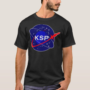 Logótipo da Agência Espacial KSP Camisa Essencia