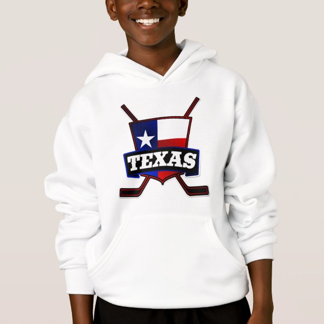 Logotipo da Bandeira de Hóquei do Texas (Frente)
