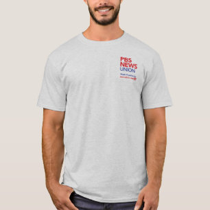 logotipo da camiseta da União PBS NewsHour na late
