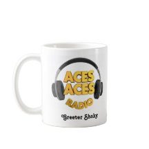logotipo da caneca Aces Shaky