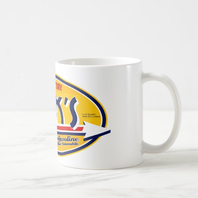 Logotipo da caneca da gasolina da "faísca" (Direita)