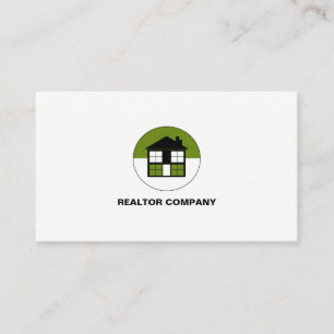 Logotipo da Casa, Realtor, Agente de Estado Cartão