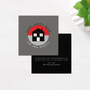 Logotipo da Casa Vermelha, Mudança de placa de end