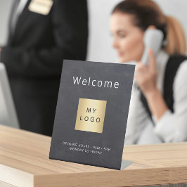 Logotipo da cinza de quadro chato aberto fechado