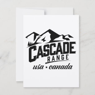 Logotipo da Cordilheira Cascade EUA Canadá.