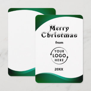 Logotipo da empresa Cartões de saudação de Natal