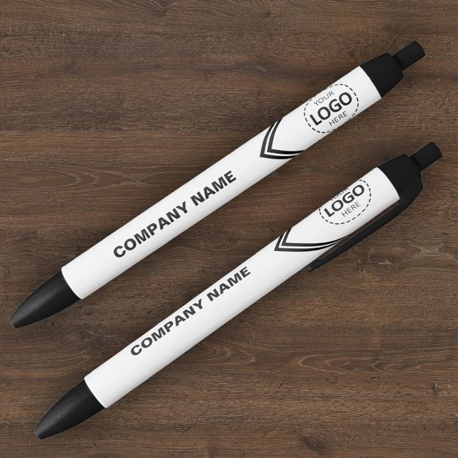 Logotipo da empresa e Caneta técnica de texto (Criador carregado)