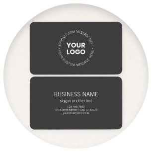 Logotipo da empresa minimalista moderno/qualquer i