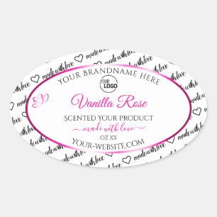 Logotipo da etiqueta de produto rosa na nuvem em p