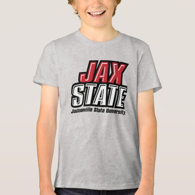 Logotipo da Jacksonville State University JAX STAT (Frente)