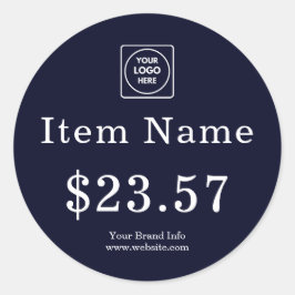 Logotipo da Marinha | Etiqueta de Preço Personaliz
