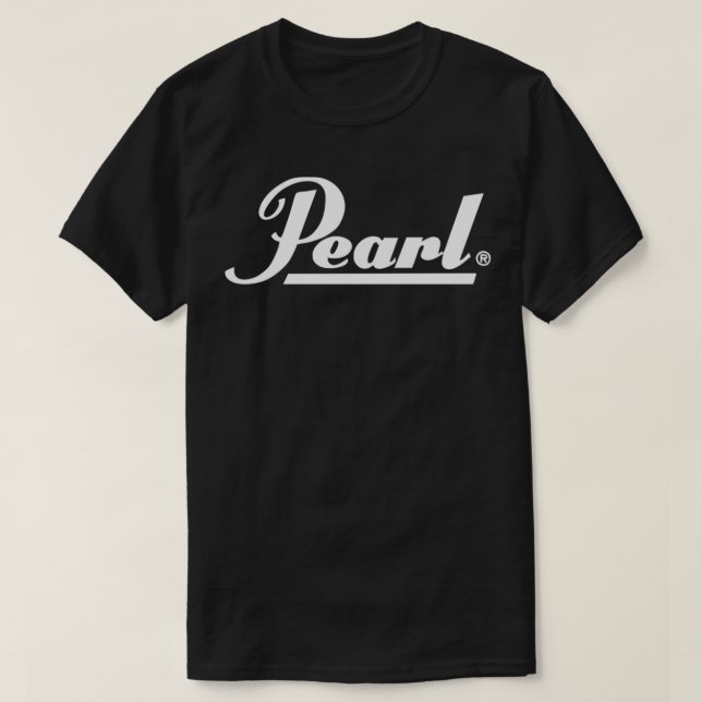 Logótipo da Pérola - Camisa T Clássica (Frente do Design)