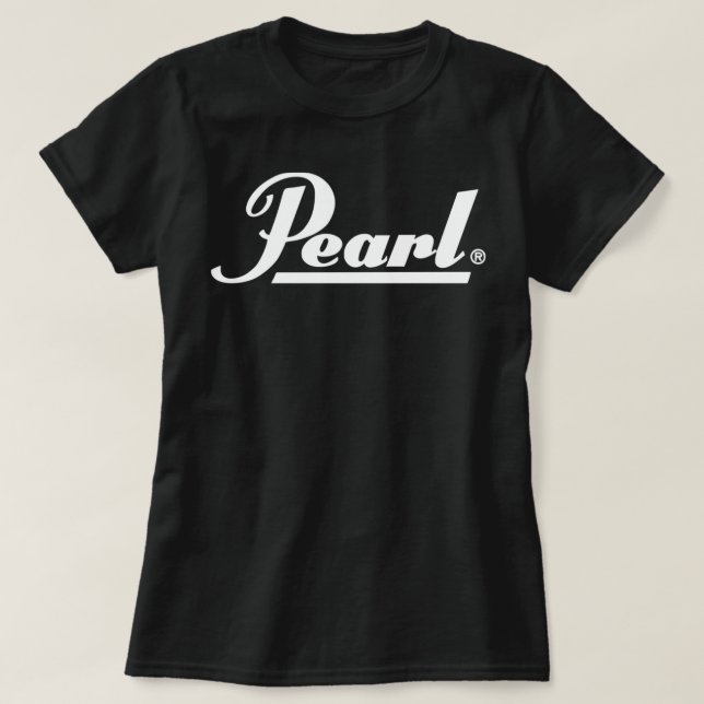 Logótipo da Pérola - Camisa T Clássica (Frente do Design)