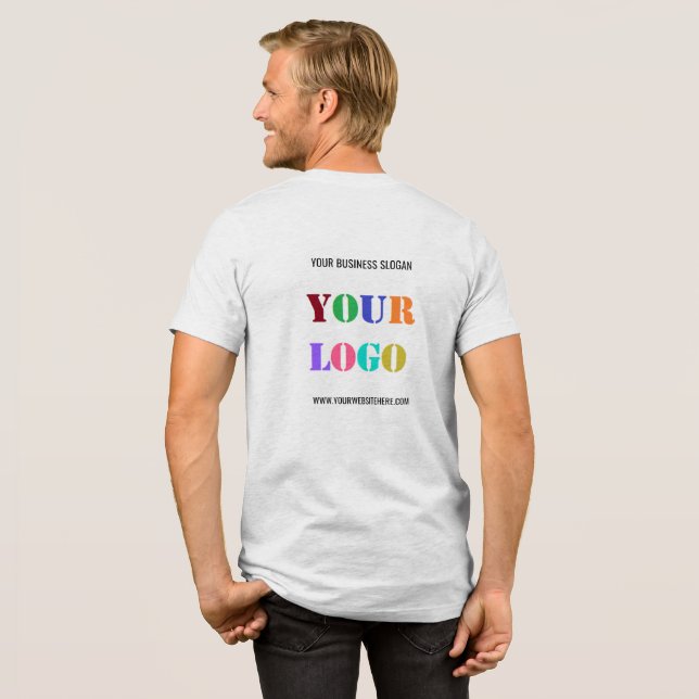 Logotipo da sua empresa e texto personalizado Empr (Voltar Cheio)