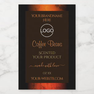 Logotipo das etiquetas do produto Marble Laranja L