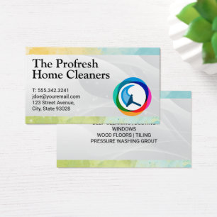 Logotipo de abertura Limpadores