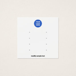 Logotipo de adição branco Múltiplo 8 furo de grava