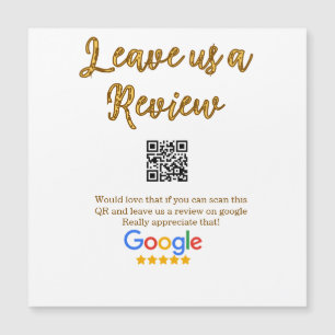 logotipo de avaliação de negócios do Google Scan Q