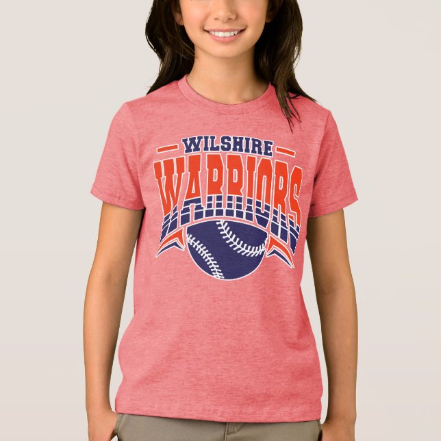 Logotipo de Baseball do Marinho de Guerreiros Wils (Frente)