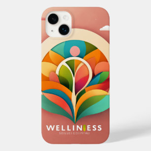 Logotipo de bem-estar mínimo - Design vetor