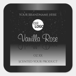 Logotipo de brilho suave da etiqueta branca do pro