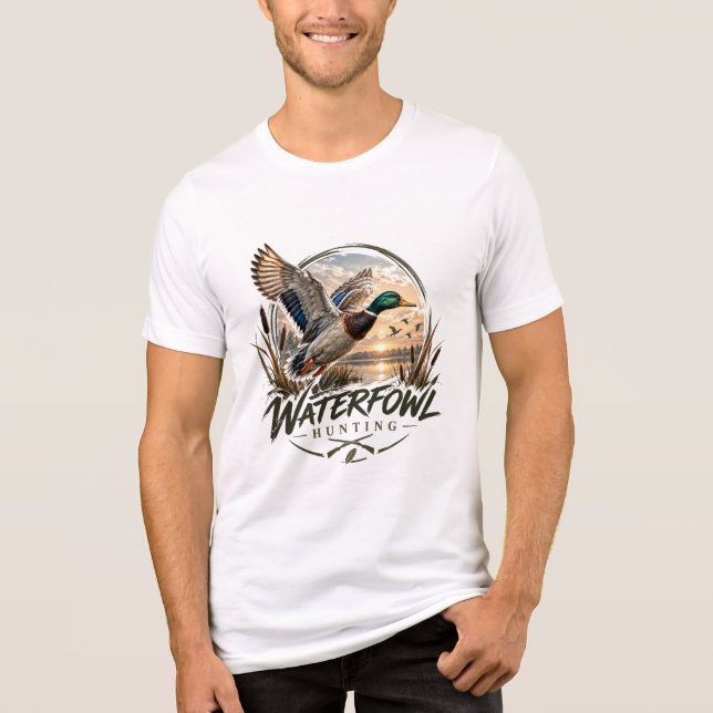 Logotipo de Caça a Aves Aquáticas (Frente)