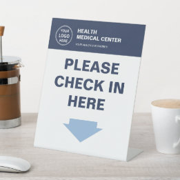 Logotipo de Check In da Clínica Médica de Saúde