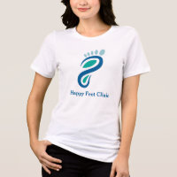Logotipo de Cuidados com os Pés em Azul Teal Moder