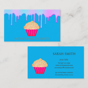 Logotipo de Cupcake Padaria Chef, Cartão de Visita