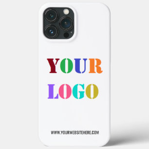 Logotipo de empresa personalizado e capas de iphon