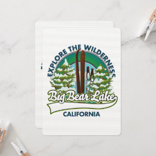 logotipo de esqui Big Bear Lake California