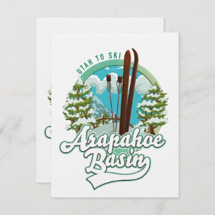 Logotipo de esqui de Arapahoe Basin Utah