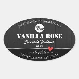 Logotipo de etiquetas de embalagem de produtos de 