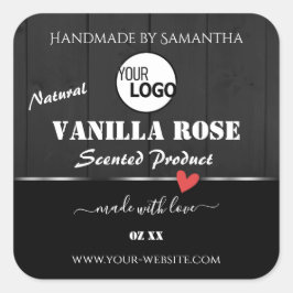 Logotipo de etiquetas de embalagem de produtos de 