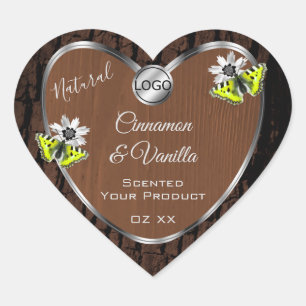 Logotipo de etiquetas de produto de quadro prata d