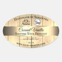 Logotipo de etiquetas de produto para grão de made