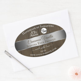 Logotipo de etiquetas para produtos de grão de mad