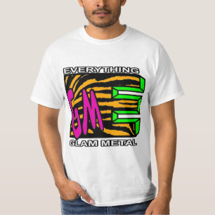 Logotipo de Faixa de Tigre Laranja EGM - Camiseta