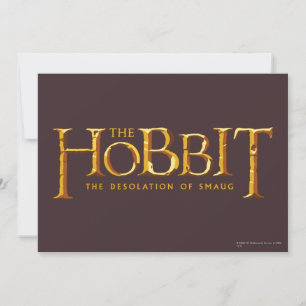 Logotipo de hobbit - Dourado
