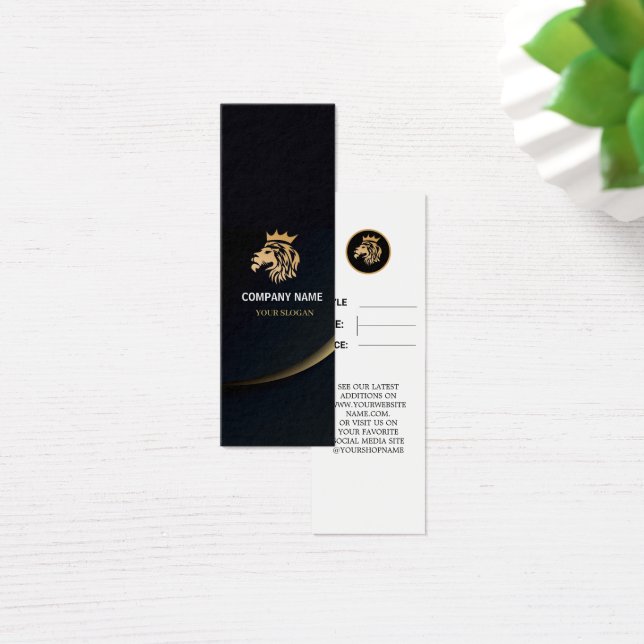 Logotipo de Leão Elegante Profissional (Mesa)