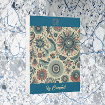 Logotipo de Motivos Florais de Arte Moderna Person