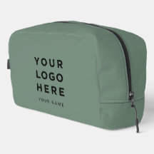 Logotipo de Negócios Verde Sage Nome Instagram Via