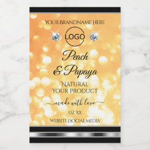 Logotipo de Ouros Sparkle com Etiqueta de Produto